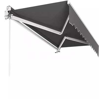 বহুমুখী এবং টেকসই 250 * 200CM প্রসারিত ম্যানুয়াল retractable অ্যারিং QF-01KD