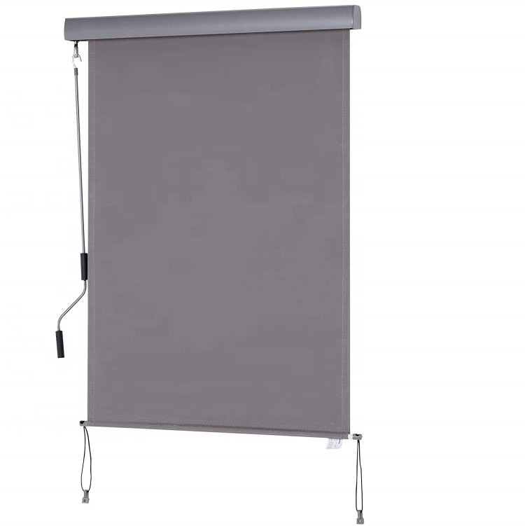 1.6m * 2.5m পলিস্টার সেল উপাদান retractable জলরোধী সূর্যের ছায়া ড্রপ উল্লম্ব ছাদ